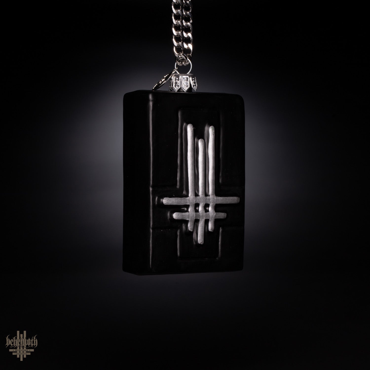 Behemoth 'Trivmviratvs' Blown Glass Ornament