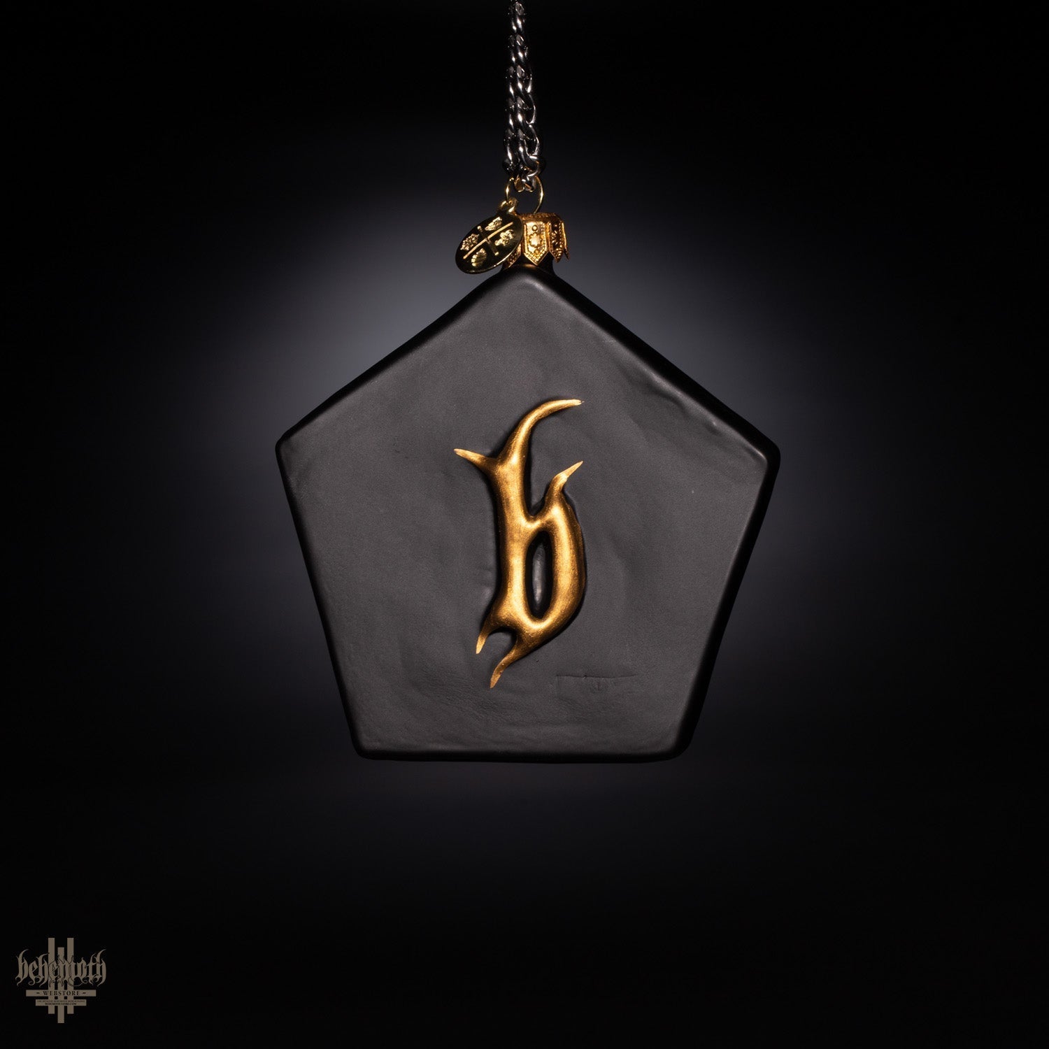 Behemoth 'The Unholy Trinity' Blown Glass Ornament