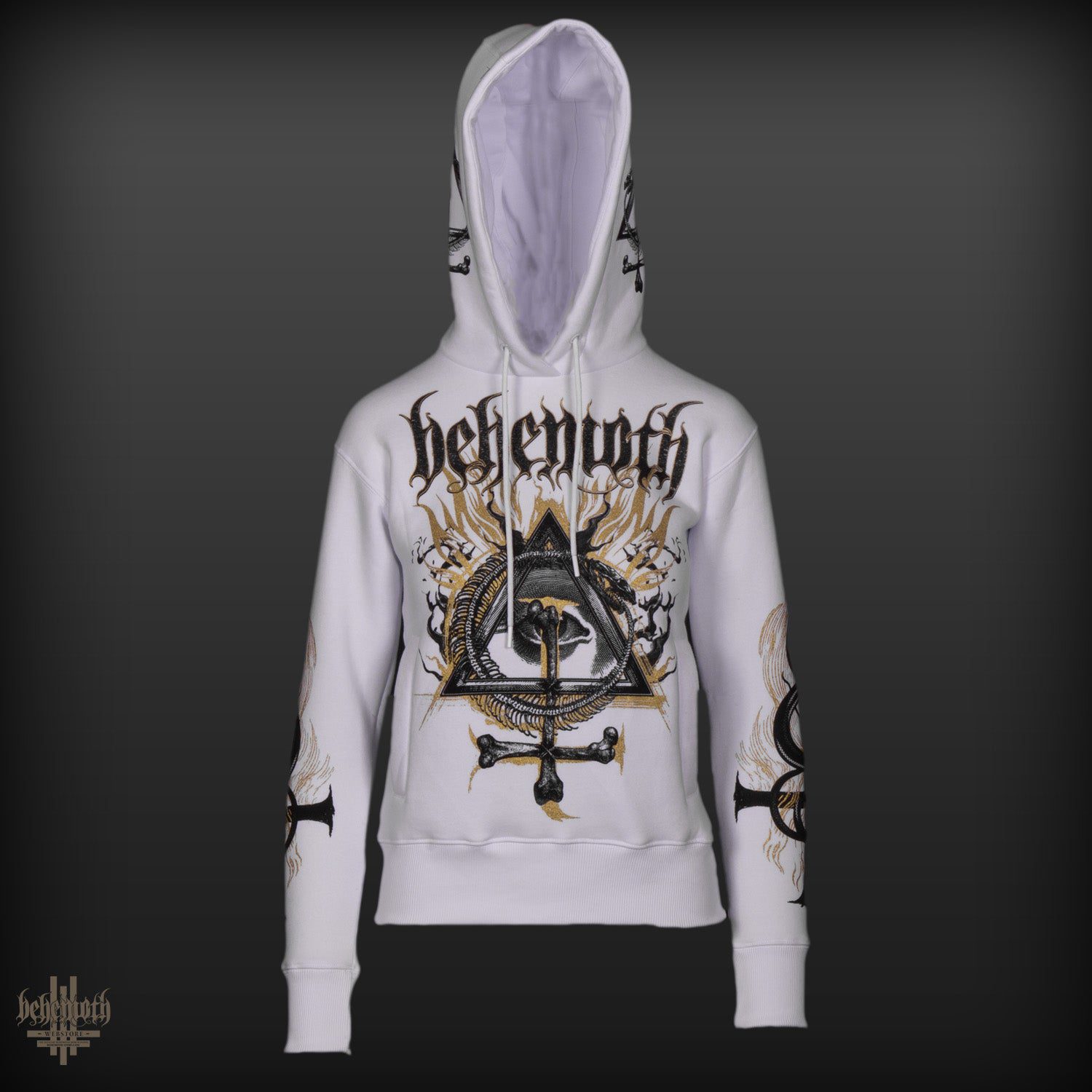 'Contra' Behemoth women's hooded sweatshirt