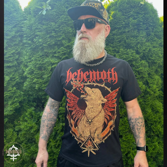 'The Wolfling Ov Siberia' Behemoth T-Shirt