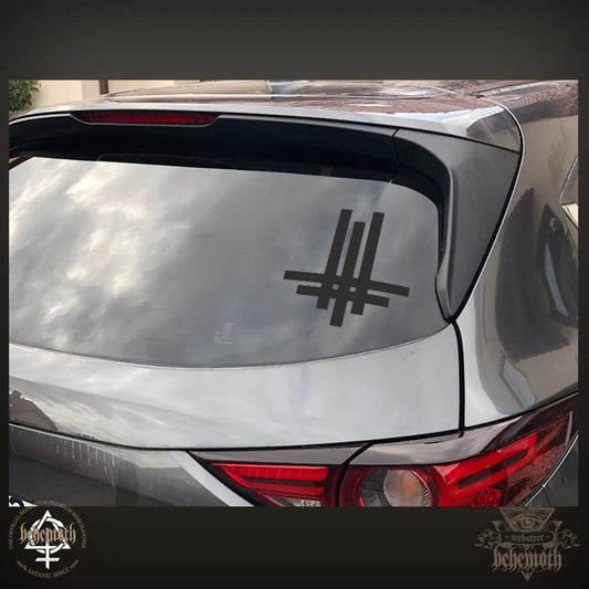 Behemoth 'Trivmviratvs' Black Decal