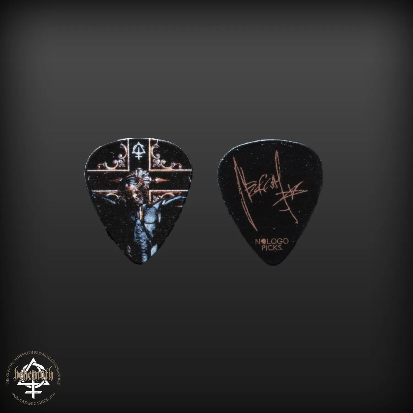 Behemoth 'OCN Cross' Nergal signature guitar pick