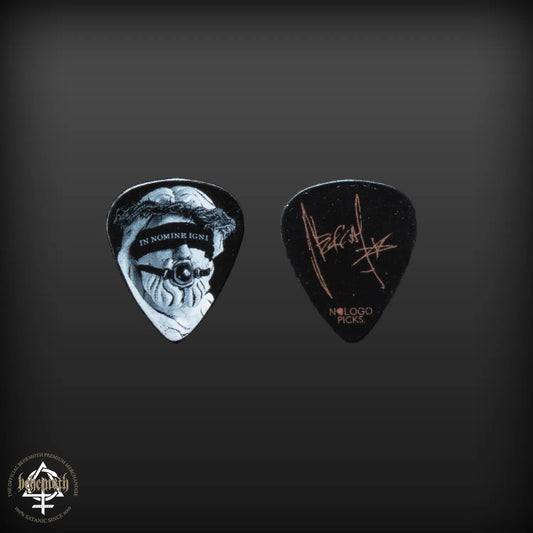 Behemoth 'In Nomine Igni' BW Nergal signature guitar pick