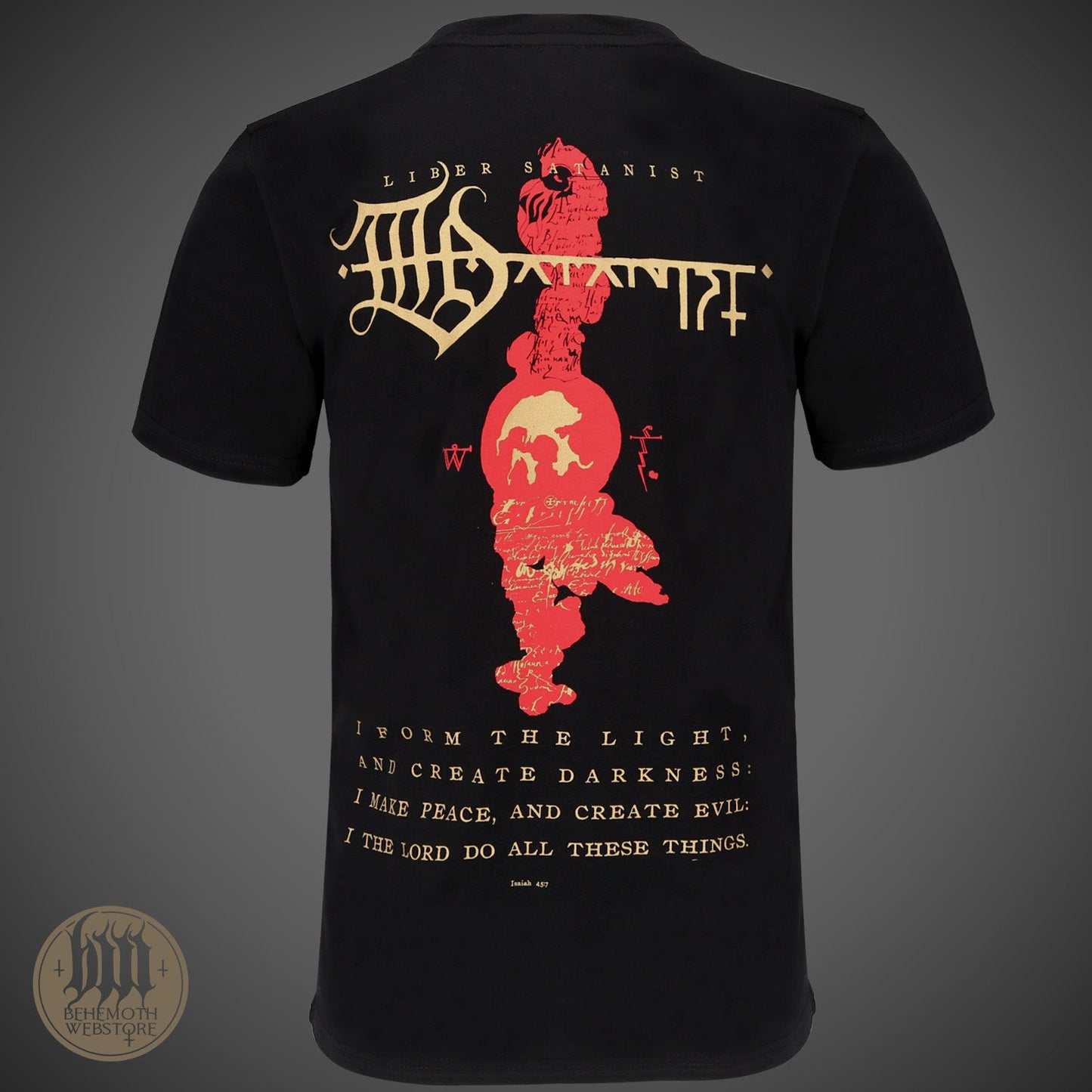 'In The Absence Ov Light' Behemoth T-Shirt