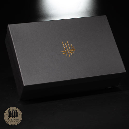 Behemoth 'Trivmviratvs' Black Matte Decorative Cardboard Box